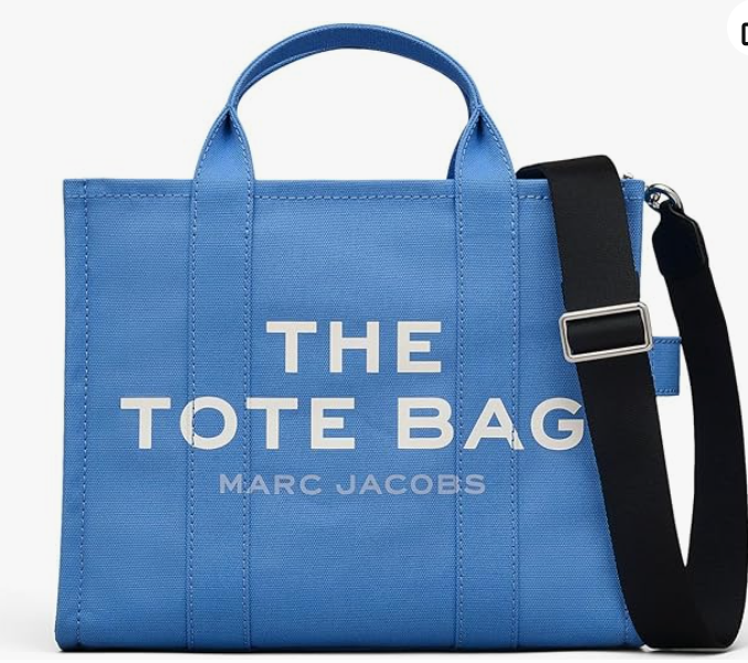 Mini tote MJ canvas spring blue